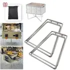 Portable Camping Table Shelf Folding Container Holder Kitchen Tools