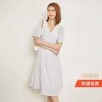 NICEIOI【特惠】甜美學院風小茉莉洋裝 女裝