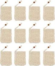 GANAZONO 14Pcs Multi Function Soap Saver Bags Exfoliating Bath Pouch for Household Use Convenient Drawstring Design for Soap Storage Portable Soap Mesh Bags for Travel