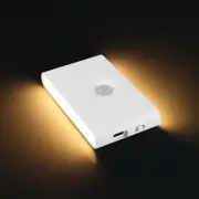 Motion Sensor Night Light with Dusk to Dawn Sensor, Rechargeable, 3000K Warm ...