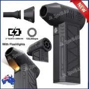 Jet Fan Dry Mini Blower, 130000RPM Portable Hand Held Turbo Jet Blower with Fan