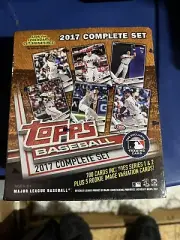 2017 Topps Baseball Complete Factory Sealed Hobby Set Aaron Judge Rookie Card RC