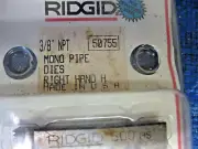 Ridgid 3/8" NPT Mono High Speed Right Hand F/SS (50755) NEW
