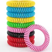 38 Pack Mosquito Bracelets, DEET-Free Mosquito Bands for Adults and Kids