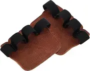 Gogogmee Lifting Gloves Lifting Pads Lifting Grips Accessories Fitness Gloves Gym Accessories Weightlifting Grip Gloves Lifting Grips Gloves Weightlifting Grip Pads Brown