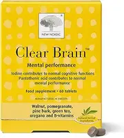 New Nordic Clear Brain 60 Tablets