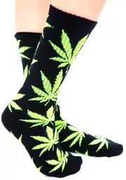[HUF] Glow in the Dark Plantlife Sock