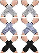 6 Pairs Cut Resistant Sleeve Arm Sleeves for Women Arm Protectors for Thin Skin and Bruising Arm Guards for Biting Protective