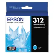 Epson T312220S (312XL) Claria 360 Page-Yield Ink - Cyan New