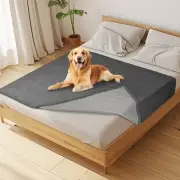 Waterproof Dog Blanket for Bed: Washable Pet Couch Blanket Sofa Cover Protect...