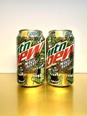 〽️New Sealed Limited Edition Mountain Dew Maui Burst Pineapple Soda (2 Cans)
