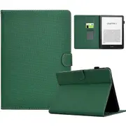 For Amazon Kindle Paperwhite (2024) Case Carbon Fiber Texture PU Leather Cover Stand View