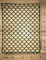 5 SCALES paper die cut embellishment scrapbook card making