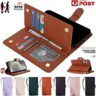 Wallet Leather Case Flip Cover For Samsung S25 S24 S23 S22 S21 S20 FE Ultra Plus