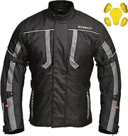 [RIDERACT] Mens Motorbike Waterproof Jacket Motorcycle Textile Jackets Companion Biker Protective Gear Armoured Riding Clothing Motocross Safety Gear Australia