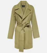 [Joseph] Joseph Clemence wool and cashmere jacket AU 12 green