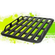 60" x 48" x 6" Pallet Style Adjustable Roof Rack Cargo Box Mounting Bracket Set