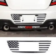 Carbon Rear license pate panel decal Sticker Vinyls for SUbaru BRZ 2022-2023