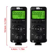 Pixel T6 Wireless Remote Control Shutter Timer and Trigger Camera Shutter Releas