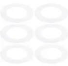 Goof Rings for 4" Inch Recessed Can Lighting Down Light, 6 Pieces