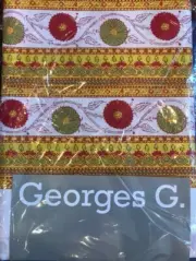 Tablecloth 62x62 square in yellow provencial French made cotton printed