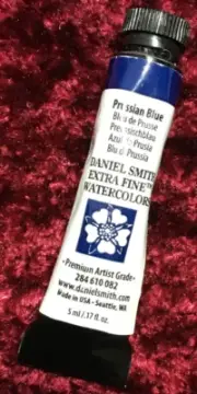 NEW DANIEL SMITH WATERCOLOR PAINT 5 ML/.17 OZ TUBE PRUSSIAN BLUE