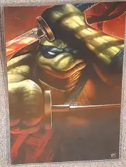 Teenage Mutant Ninja Turtles Leonardo Glossy Print 11 x 17 In Plastic Sleeve