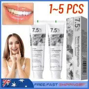 7.5%Hap Nano-Hydroxyapatite Toothpaste Remove DeepClean For Sensitive Teeth 1~5X