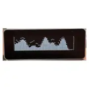 AK25664_V2.0 Music Spectrum Desktop Clock Rhythm Light White and Remote Control