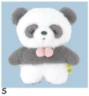 Japanese Small Panda Bear Plush Soft Toy Stuffed Animal H14cm 05068