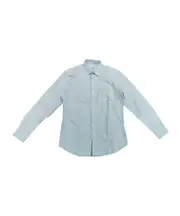 Front patch pocket long sleeve shirt S,XL,XS,L,M,XXL Gray