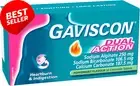 Dual Action Peppermint Tablets Heartburn Indigestion Relief 32 Count