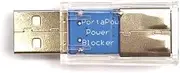 PortaPow USB Power Blocker - Stops Charging, Allows Data (Single Pack)