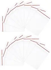 Veemoon 200pcs Resealable Earring Bags for Business Self Sealing Jewelry Packaging High Strength Plastic Storage Pouches for Organizing Accessories
