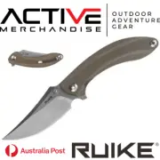 Ruike P155-W Folding Knife - Desert Sand G10