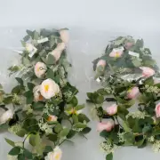 Fake Rose Blossom Vine Garland Artificial Flowers Wreath Plants Wedding xdpcO