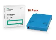 HPE LTO-9 Tape Q2079A (10 PACK) Ultrium Data Storage 45TB with (BaFe) NEW