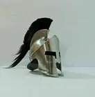 Medieval knight clear Antique SPARTAN 300 Helmet Armor warrior Halloween replica
