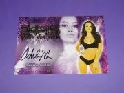 2015 Benchwarmer ASHLEY DORIS Signature #5 Happy New Year Auto PLAYBOY Playmate