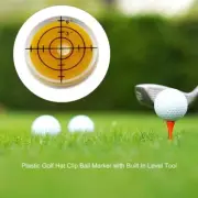 Golfball Marker Round Bubble Levels High Golfs Putting Aid Tool