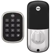 YALE PRO SL YRD136-ZW2-619 DEADBOLT ZWAVE LOCK NICKEL 2GIG INTERLOGIX QOLSYS DSC
