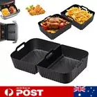 2pcs Air Fryer Reusable Silicone Liners Pot for Ninja Foodi FlexDrawer AF500UK