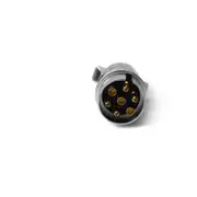 Elinz Trailer Plug 7 PIN Large Round Metal Connector Adaptor Socket Car Caravan Boat x1