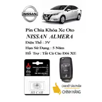 在飛比找蝦皮購物優惠-正品 Nissan Almera 汽車鑰匙電池