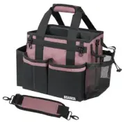 Compact Wearable Cleaning Caddy, Small Cleaning Caddy Supplies Organizer Pink