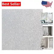 Versatile Frosted Static Cling Film - Transform Any Glass Surface with Style
