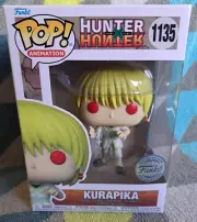 Kurapika Pop Red Eyes 1135 - Hunter x Hunter Funko Pop! 2021 + Protector