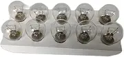 JWDAWN 10Pcs Electric Forklift Light Bulb 1157 BAY15D 60V 25W 10W 25/10W for Rear Tail Parking Brake Lights 60 Volt 25 10 Watt Running Back Up Reverse Turn Signal Light Lamp Bulb