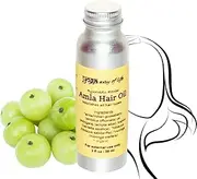 Yoga Way of Life Amla Hair Oil - Organic Indian Gooseberry Herbal Oil | Nourishes Hair and Scalp | Ayurvedic Recipe | 2 FL OZ (Sample)