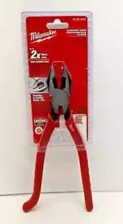 MILWAUKEE 48-22-6102 9" COMFORT GRIP IRONWORKER'S PLIERS - BRAND NEW SEALED